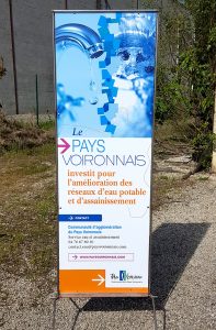 Panneau info Pays Voironais